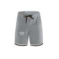Classic Stripe Trim Basketball Shorts