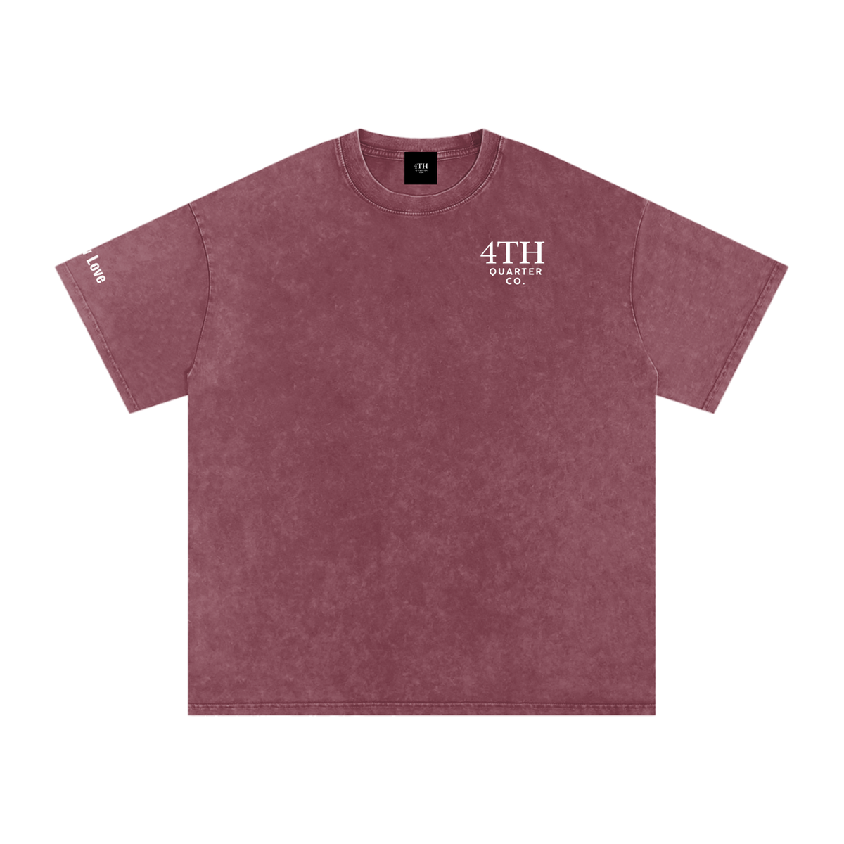 Tuscaloosa On the Map - Snow Washed Oversized Cotton T-Shirt