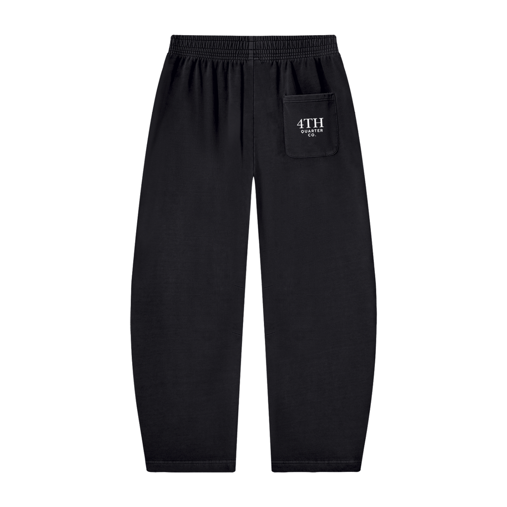 Unisex Vintage Washed Barrel Leg Sweatpants