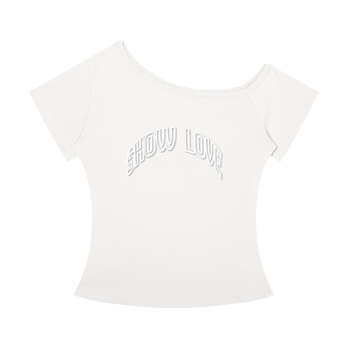 Off-the-Shoulder T-Shirt