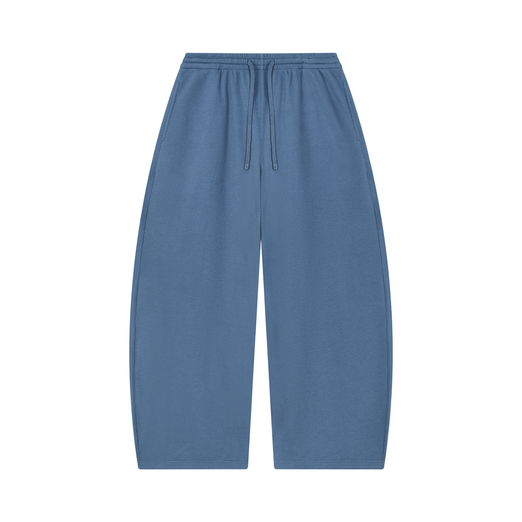 Waffle Barrel Leg Pants