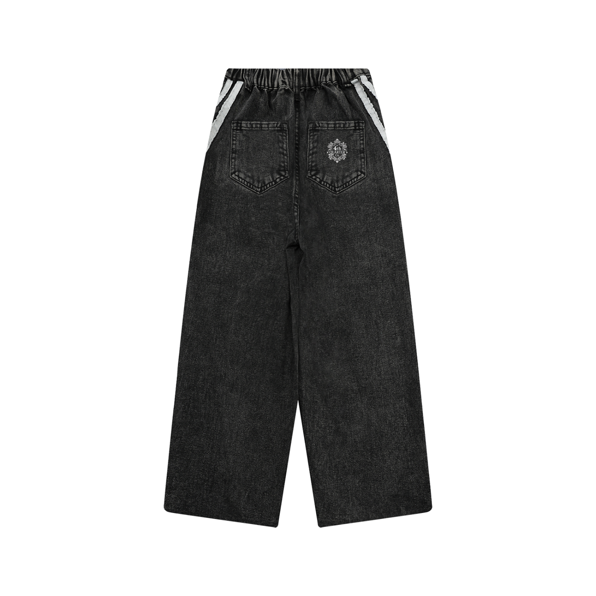 Kid’s Vintage Wash Side Stripe Jeans
