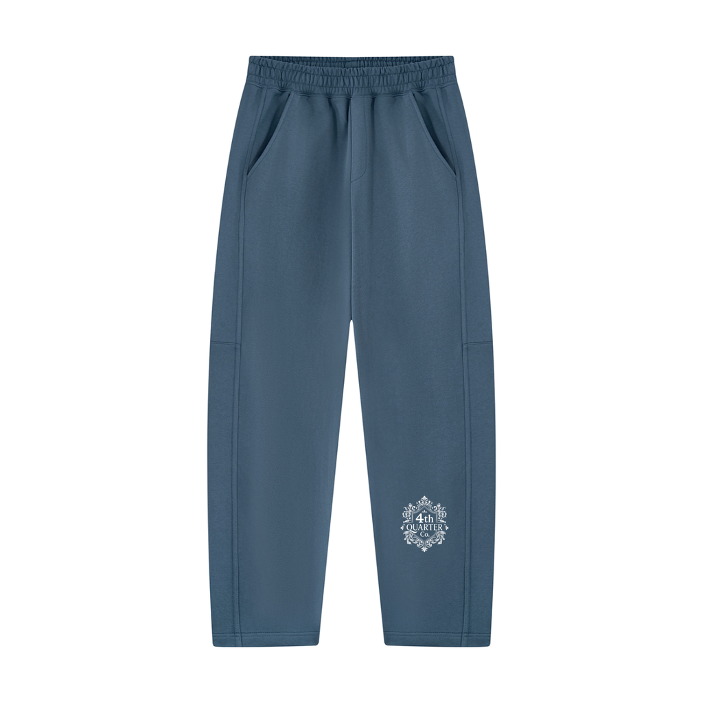 Unisex Tapered Straight Hem Sweatpants