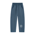 Unisex Tapered Straight Hem Sweatpants