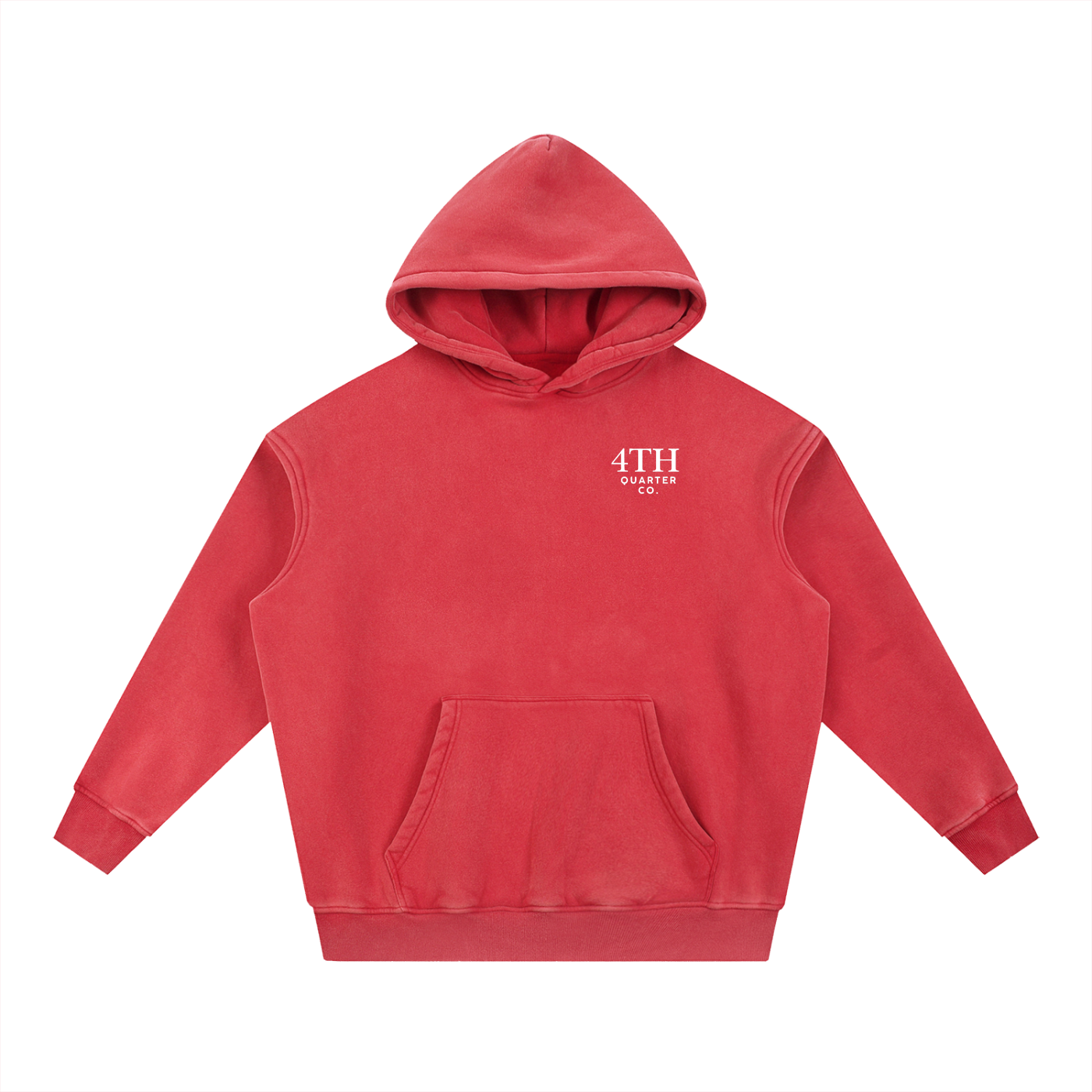 Tuscaloosa on the Map - Snow Wash Fleece Oversize Hoodie