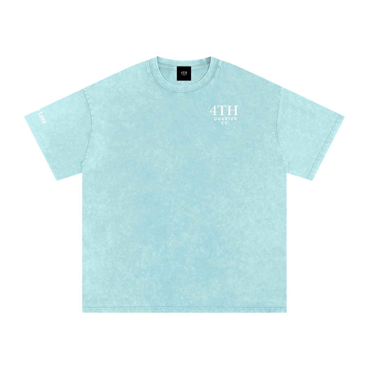 Tuscaloosa On the Map - Snow Washed Oversized Cotton T-Shirt