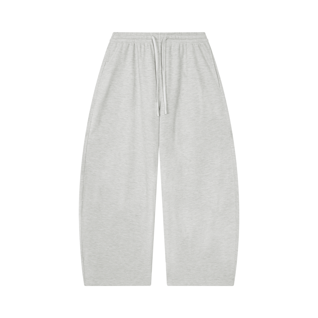 Waffle Barrel Leg Pants