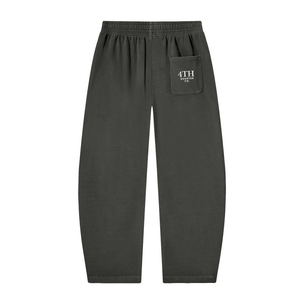 Unisex Vintage Washed Barrel Leg Sweatpants