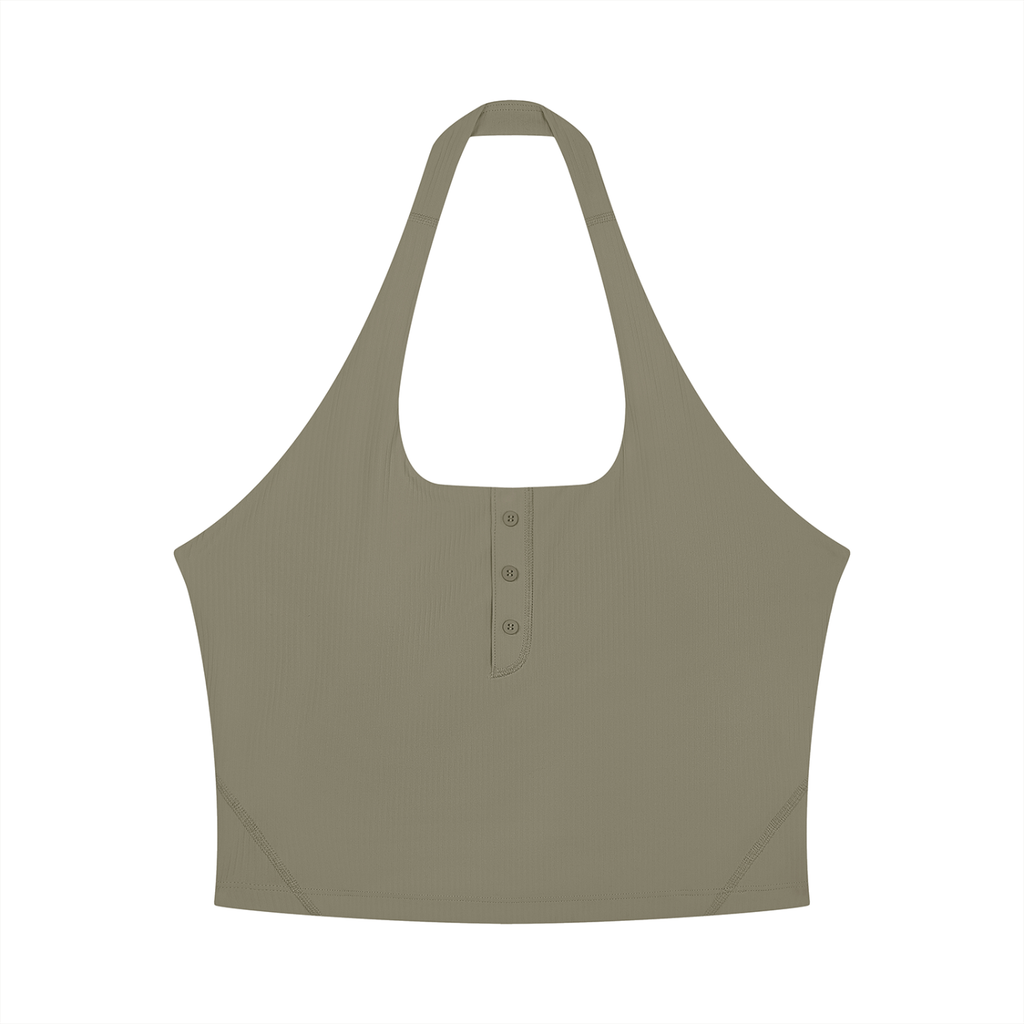 Women's Halter Yoga Tank Top