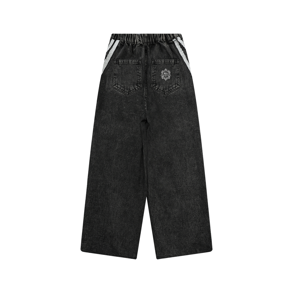 Kid’s Vintage Wash Side Stripe Jeans