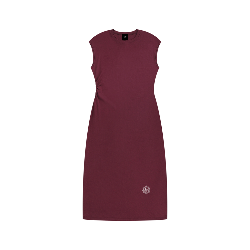 Women’s Ruched Sleeveless Dress