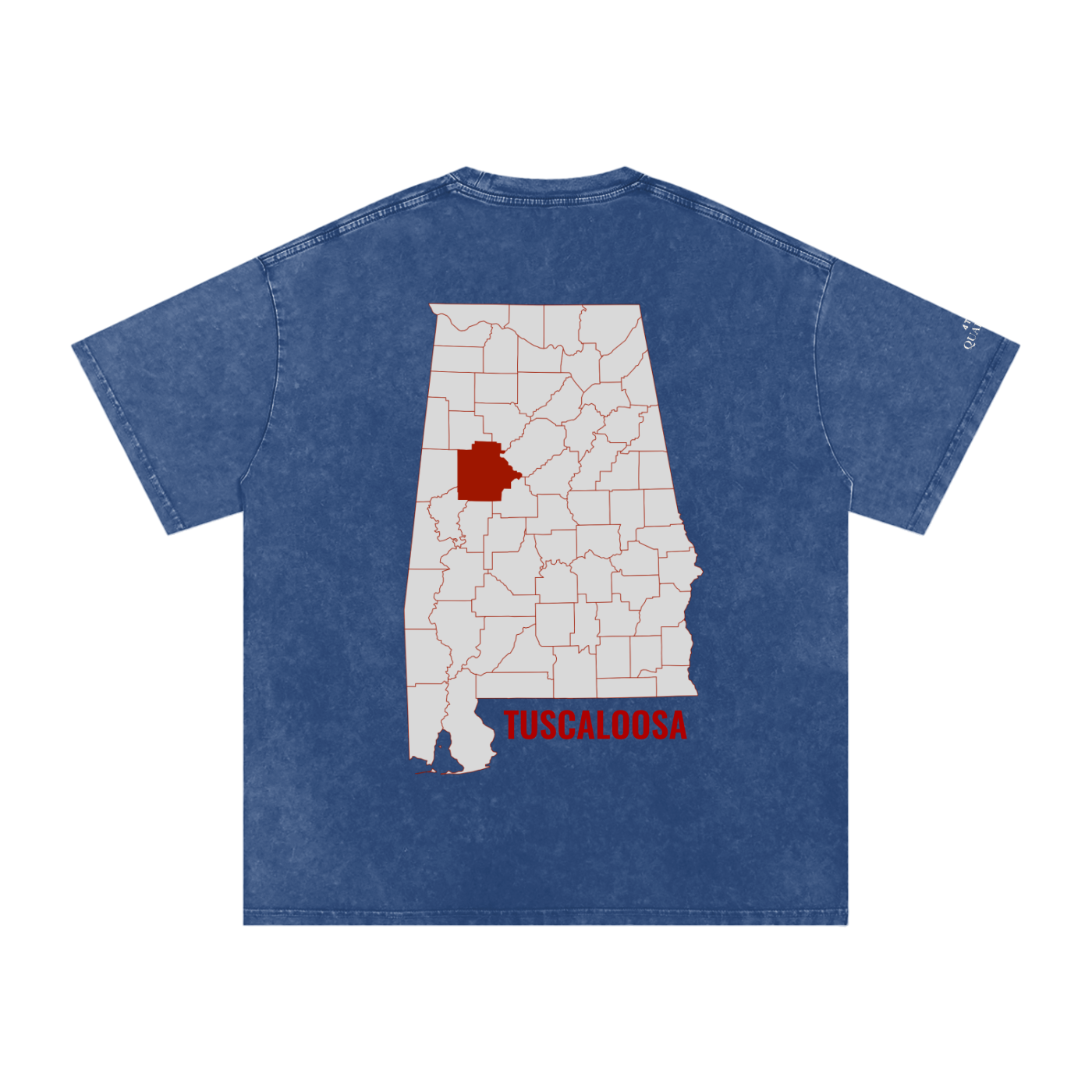 Keep IT Moving Snow Washed Oversized Cotton T-Shirt