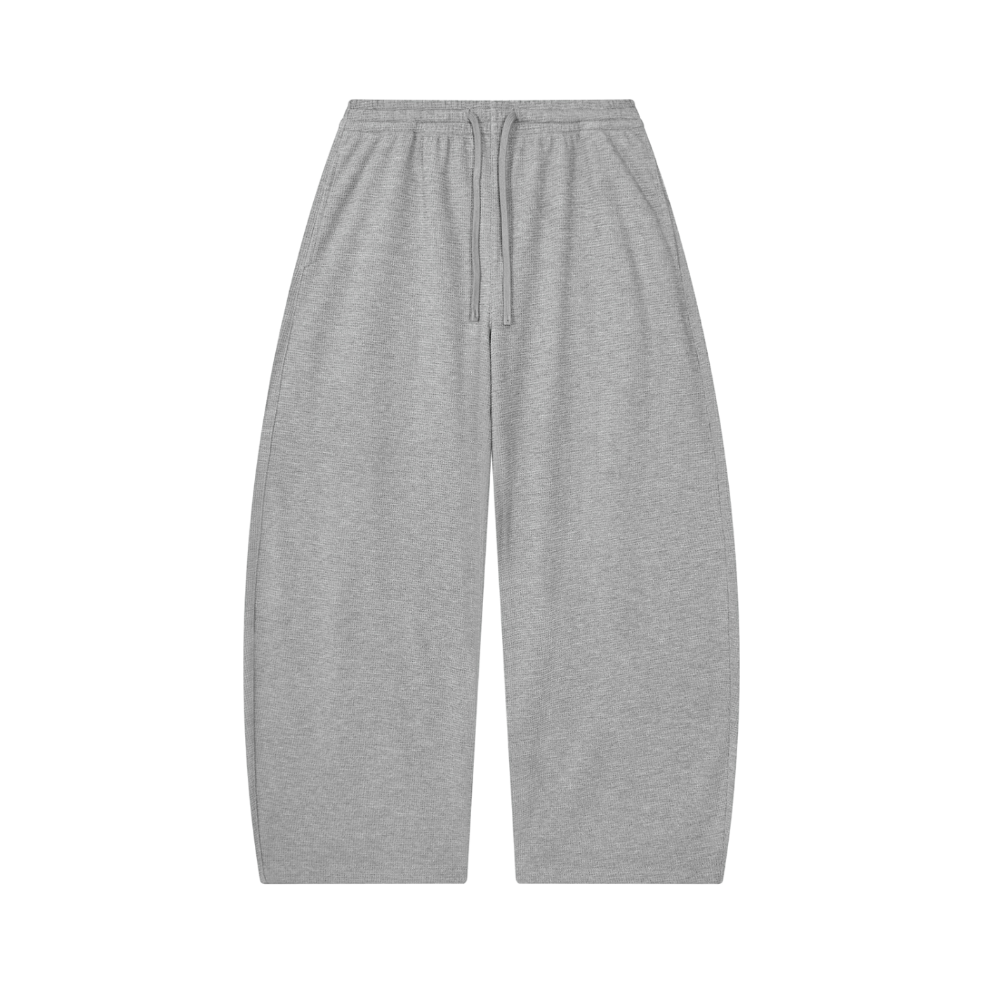 Waffle Barrel Leg Pants