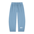 Unisex Vintage Washed Barrel Leg Sweatpants