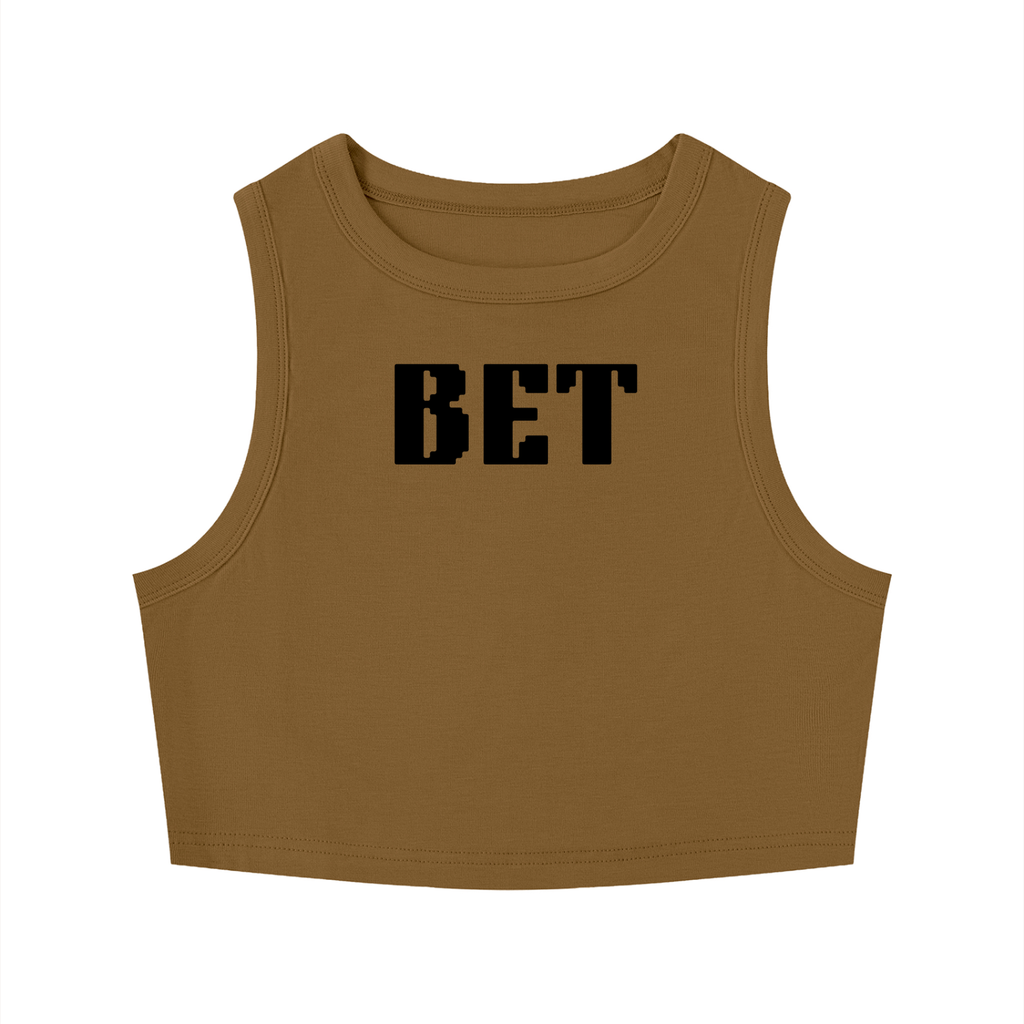 Women's Tight Crewneck Crop Tank Top