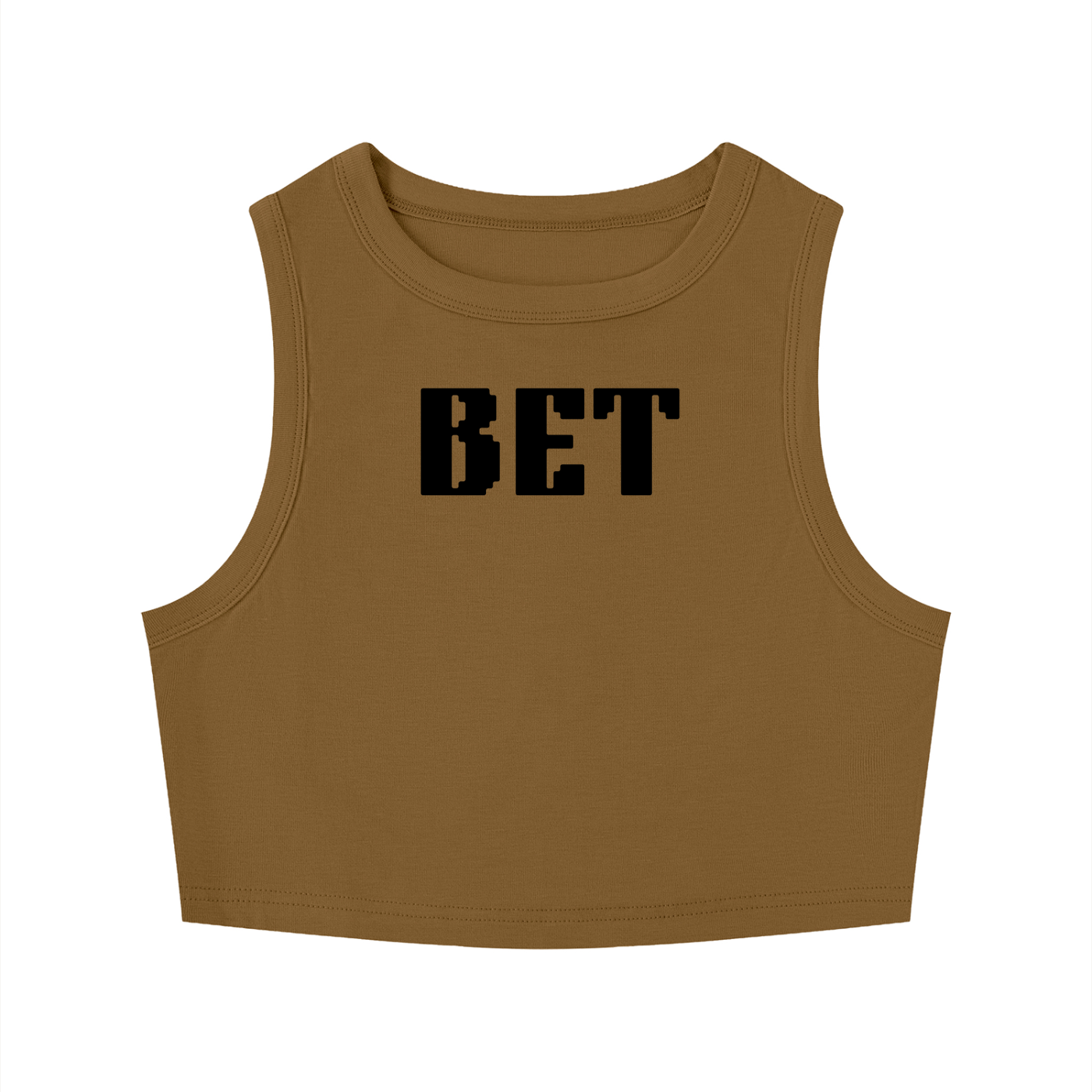 Women's Tight Crewneck Crop Tank Top