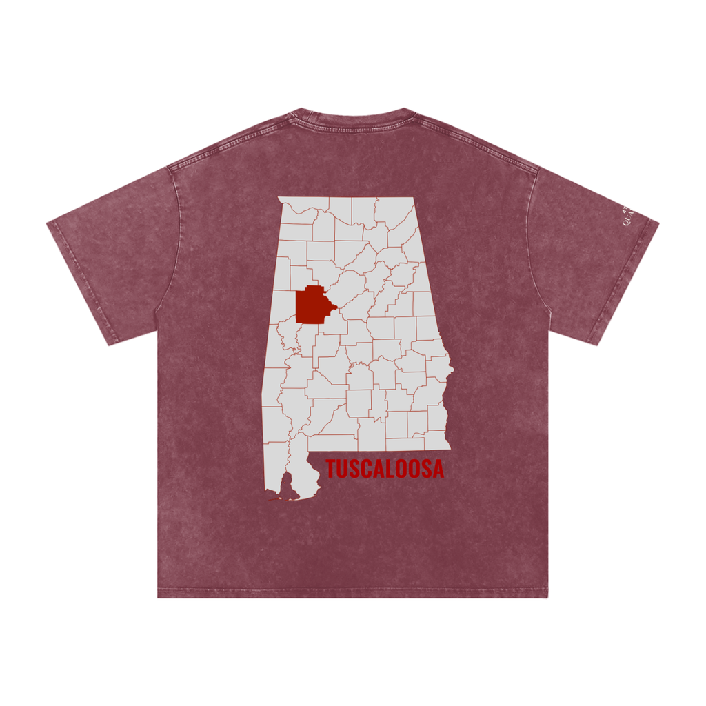 Keep IT Moving Snow Washed Oversized Cotton T-Shirt