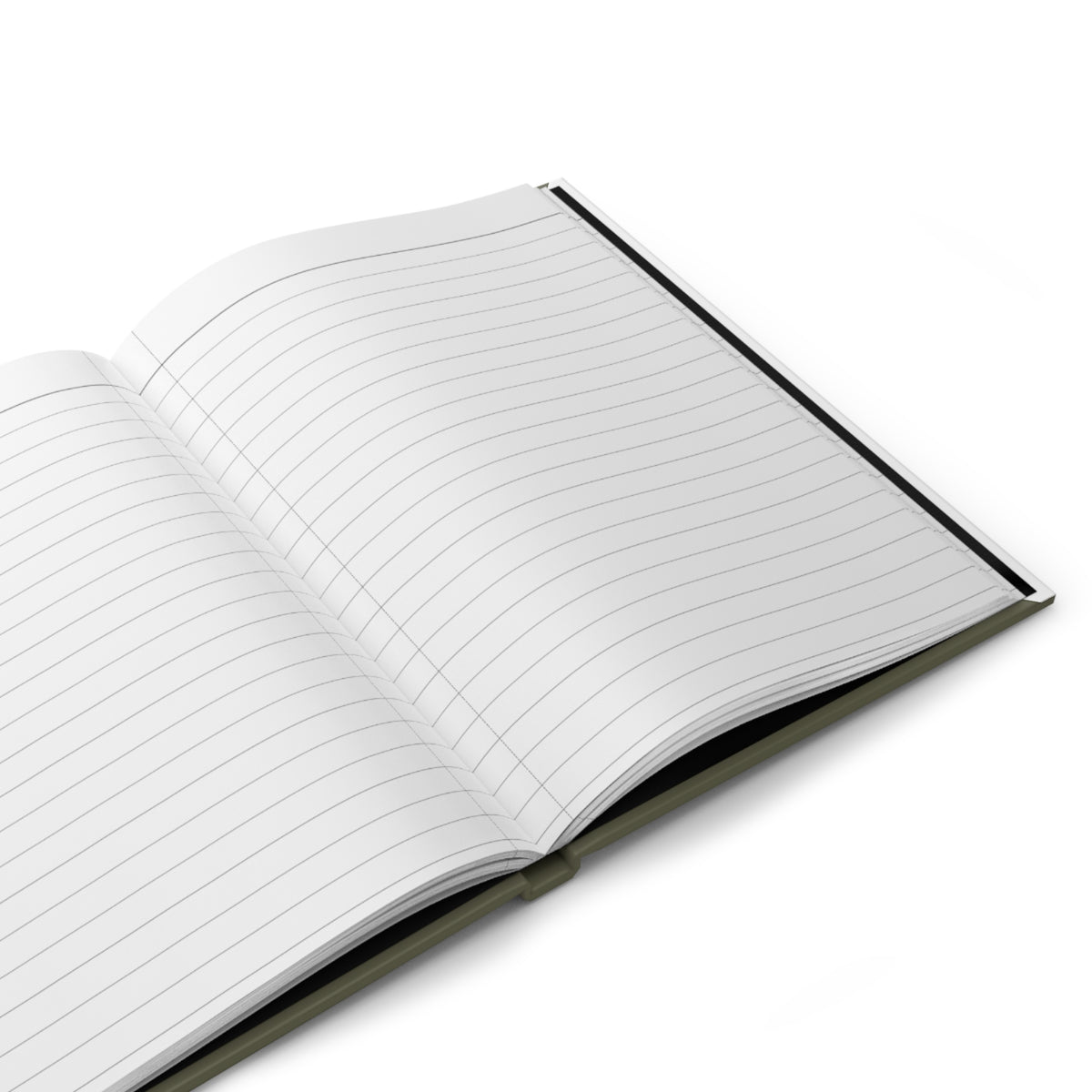 Keep It Moving Hardcover Journal — Olive Lined Notebook for Motivation & Daily Planning