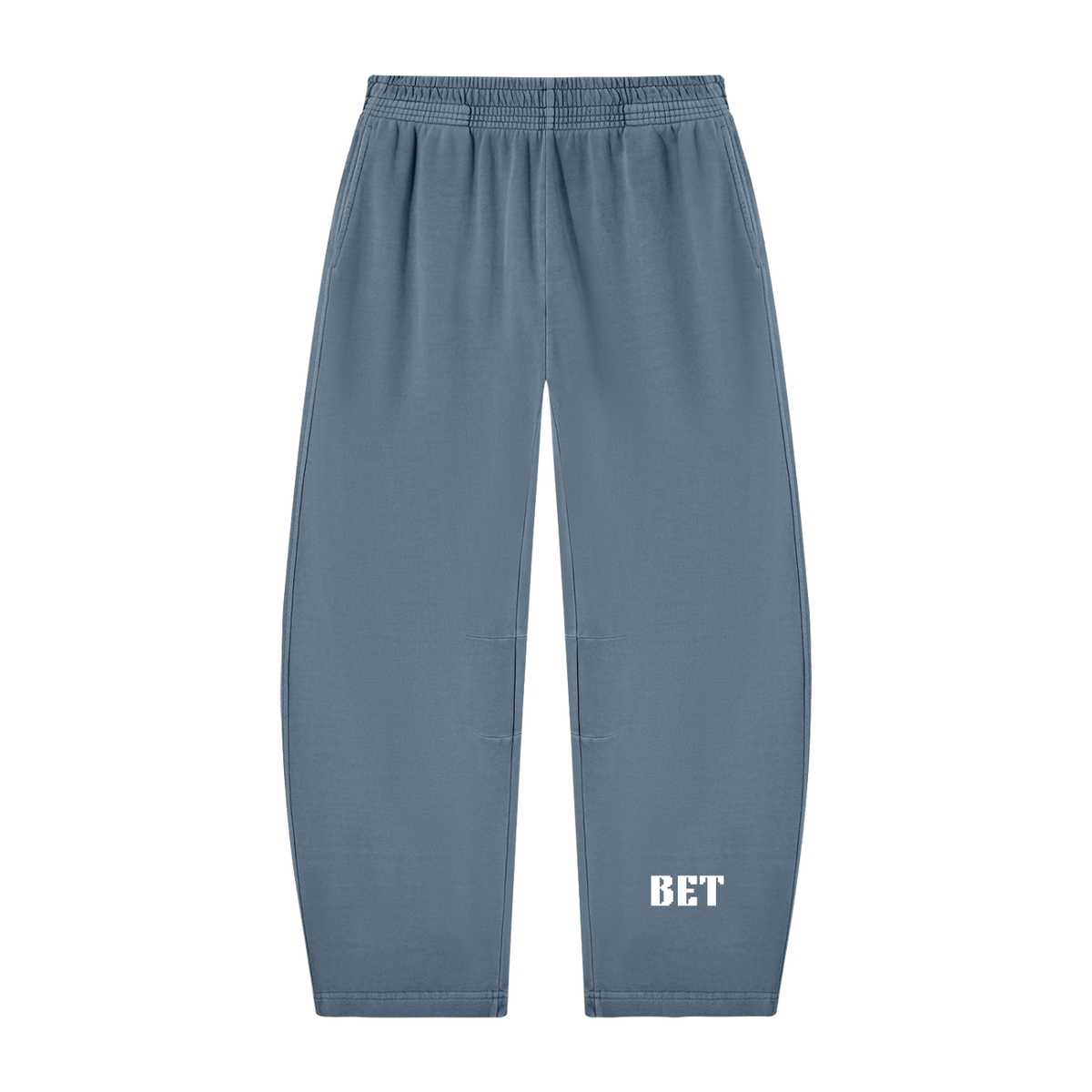Unisex Vintage Washed Barrel Leg Sweatpants