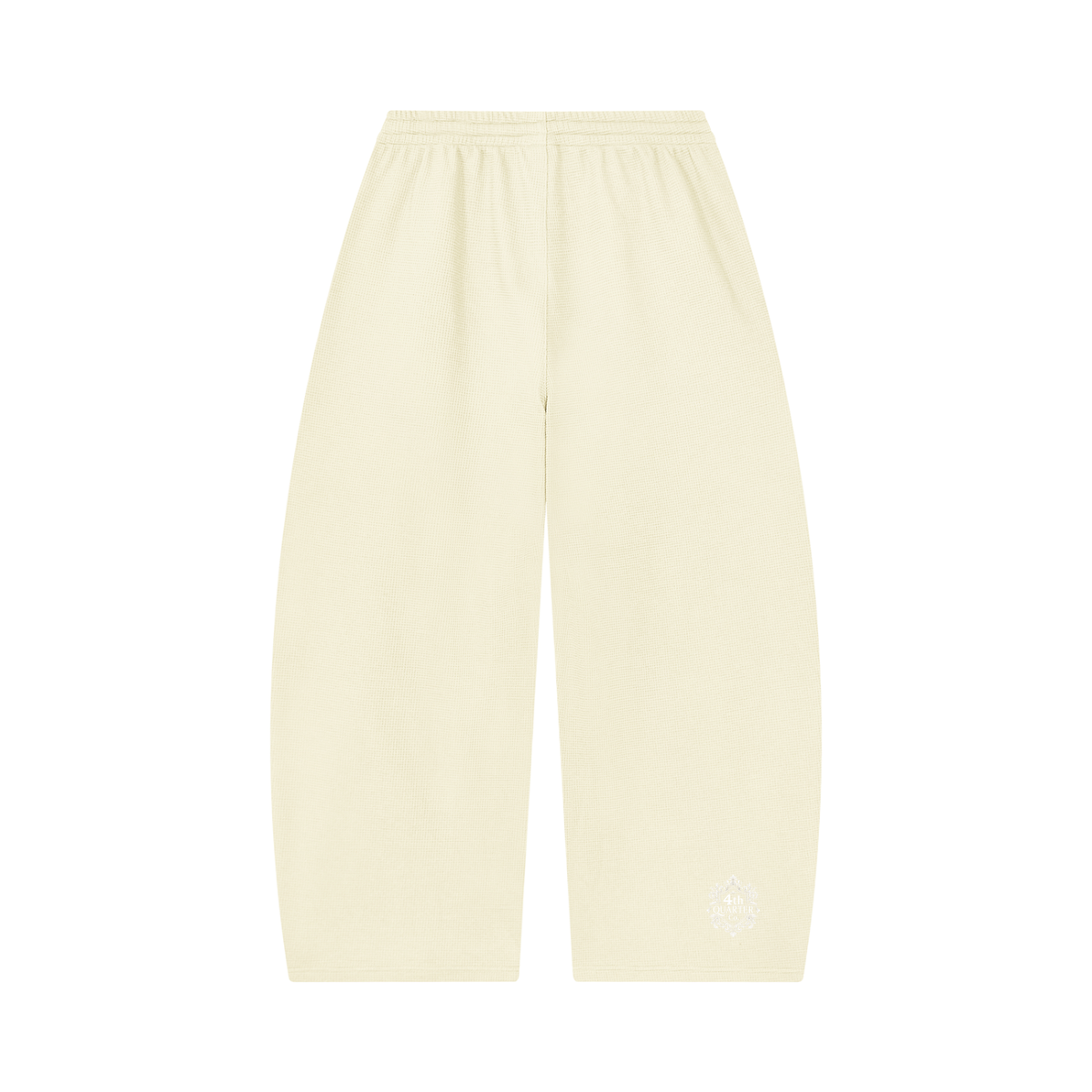 Waffle Barrel Leg Pants