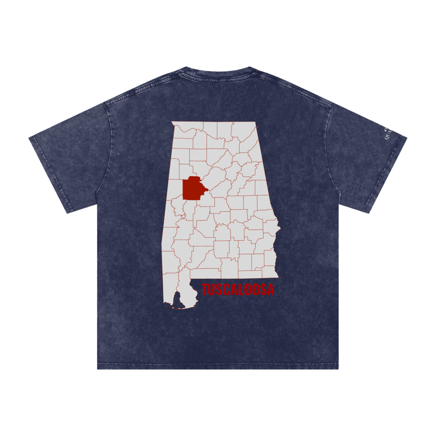 Keep IT Moving Snow Washed Oversized Cotton T-Shirt