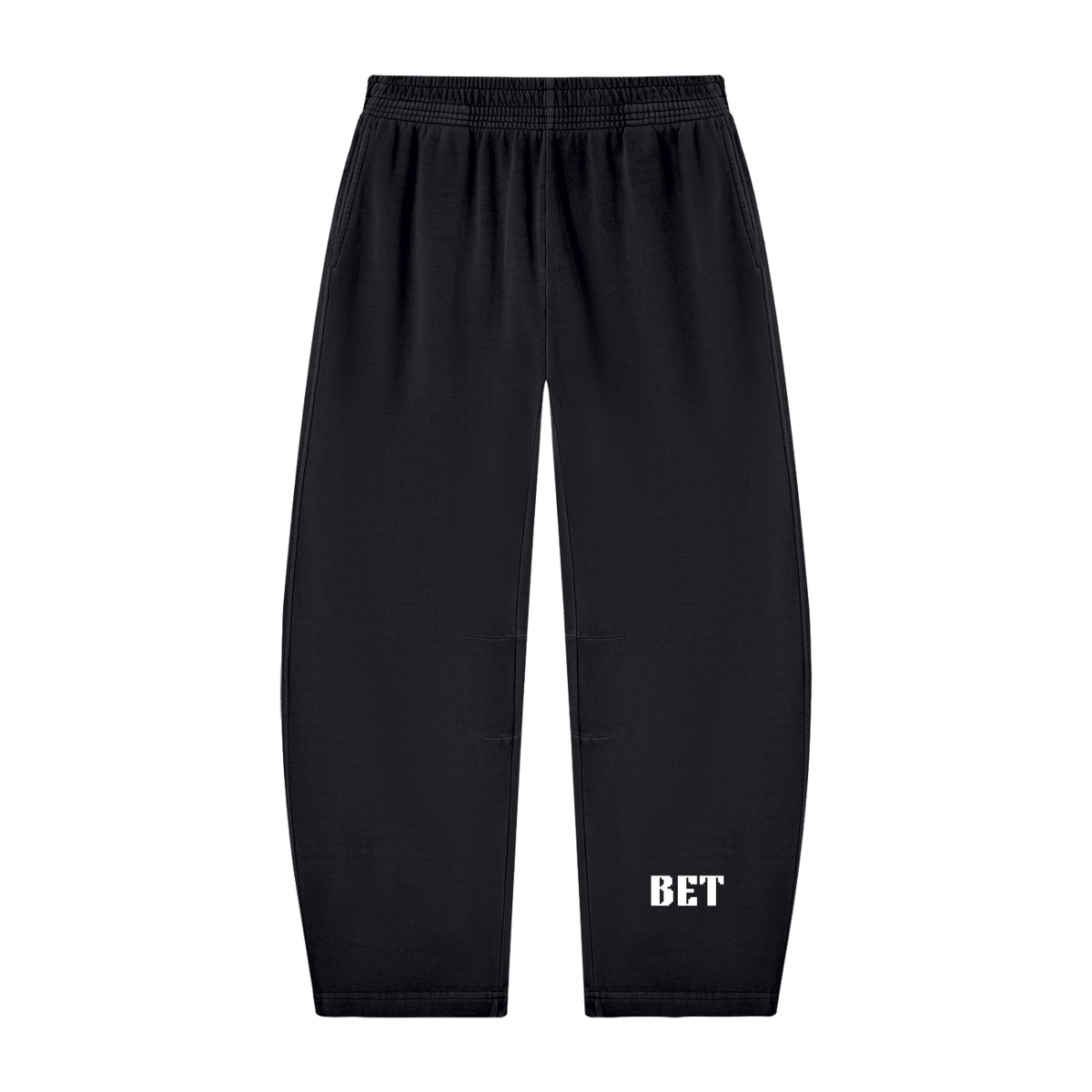 Unisex Vintage Washed Barrel Leg Sweatpants