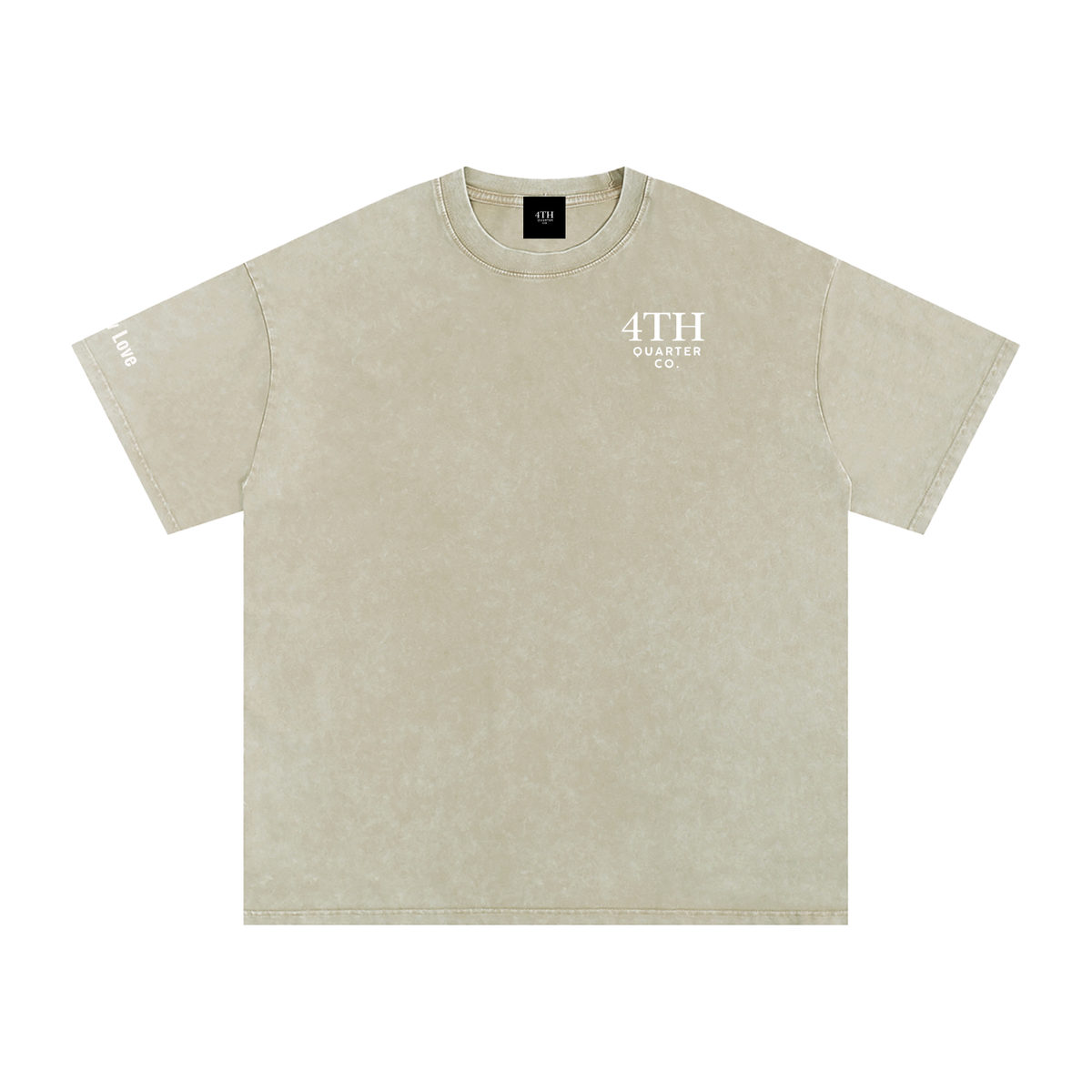 Tuscaloosa On the Map - Snow Washed Oversized Cotton T-Shirt