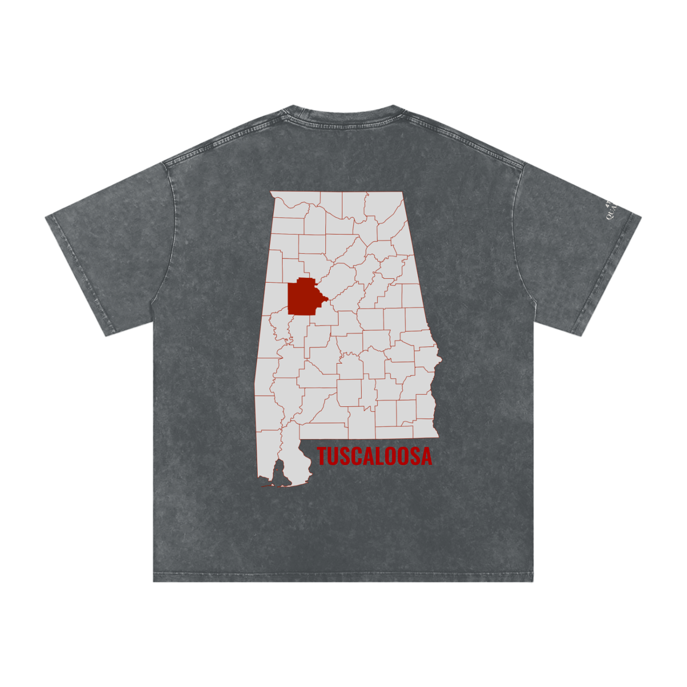 Keep IT Moving Snow Washed Oversized Cotton T-Shirt