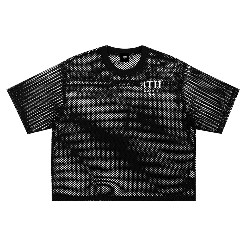 See-through Boxy Net T-Shirt