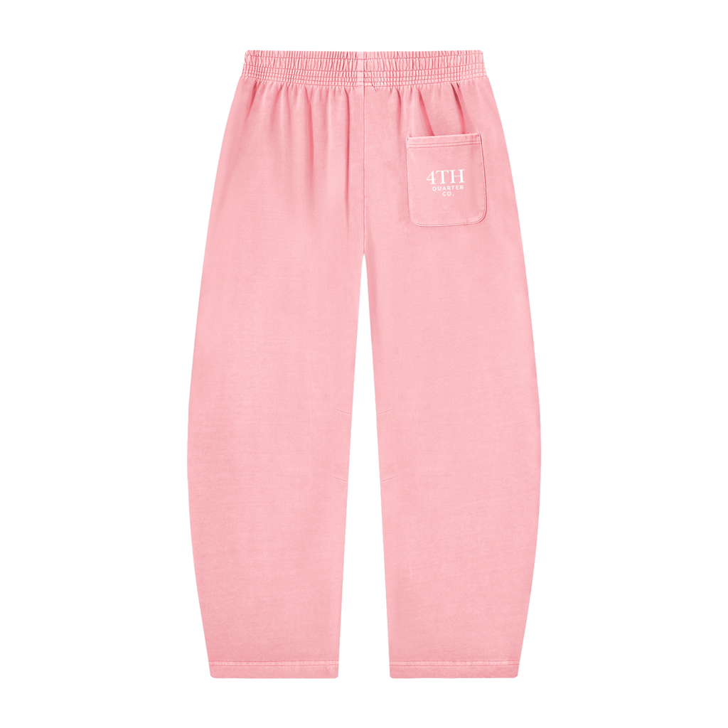 Unisex Vintage Washed Barrel Leg Sweatpants