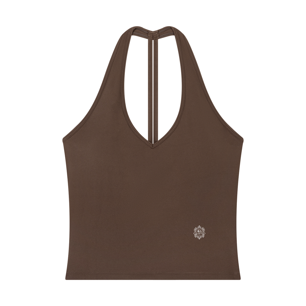 Women’s Halter V-Neck Yoga Tank Top
