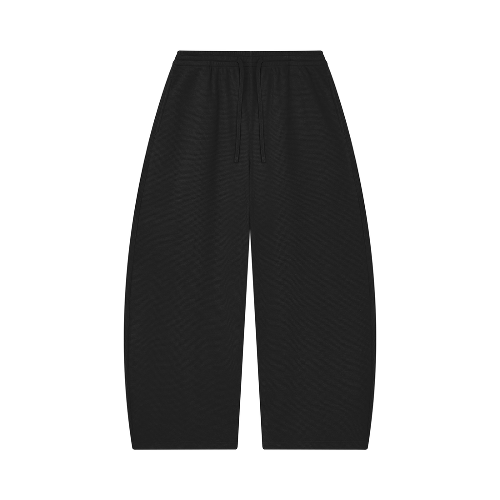 Waffle Barrel Leg Pants