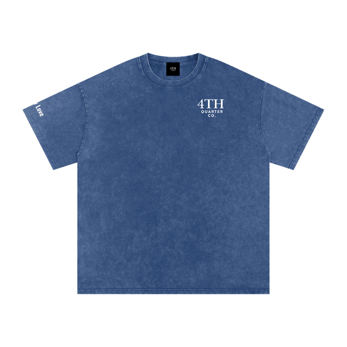 Tuscaloosa On the Map - Snow Washed Oversized Cotton T-Shirt