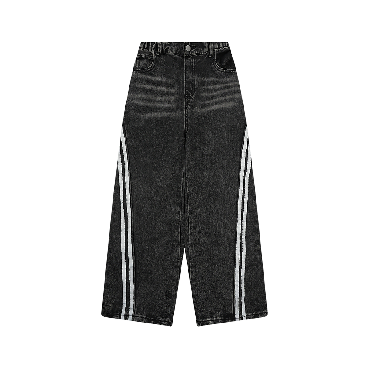 Kid’s Vintage Wash Side Stripe Jeans