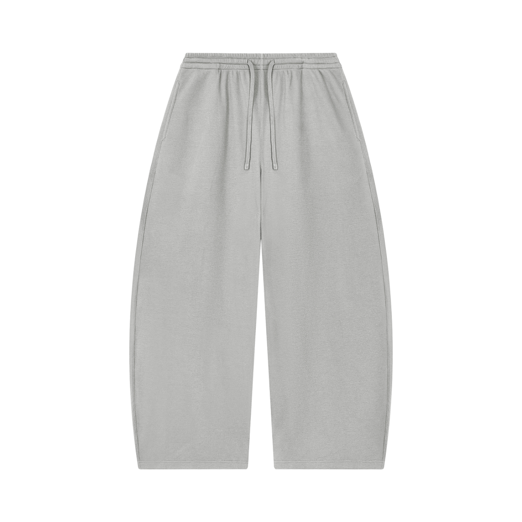 Waffle Barrel Leg Pants