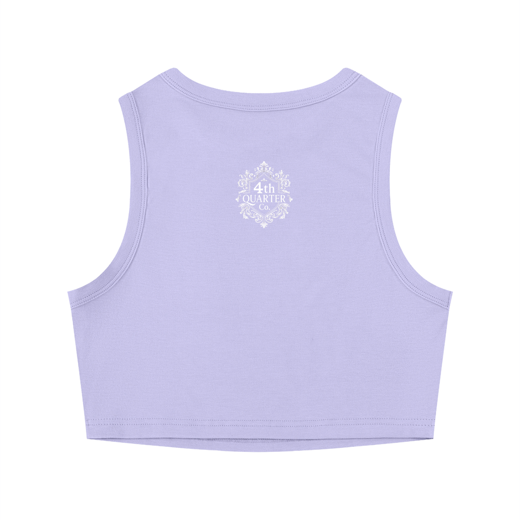Women's Tight Crewneck Crop Tank Top