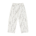 Women's Splatter Barrel Leg Jeans