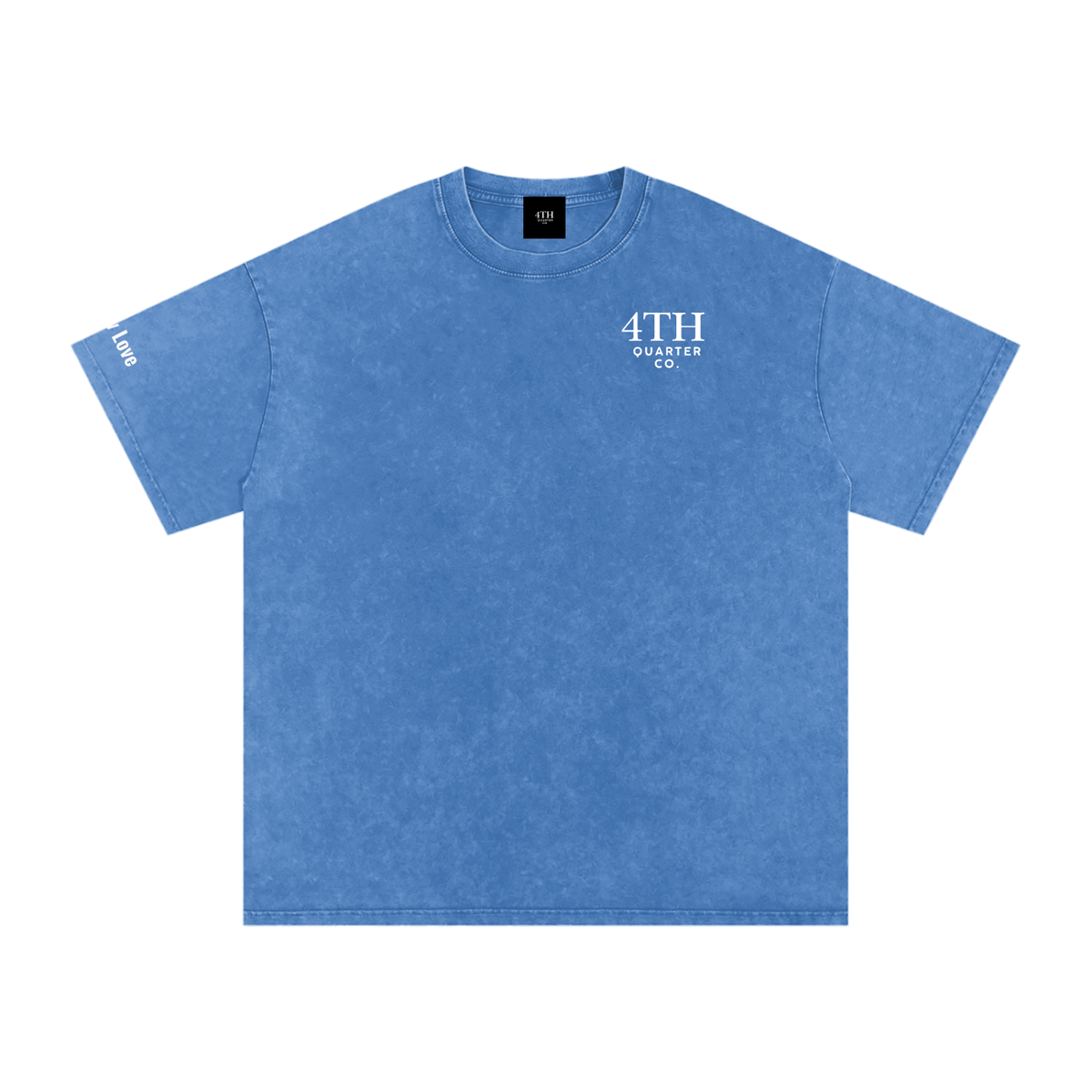Tuscaloosa On the Map - Snow Washed Oversized Cotton T-Shirt