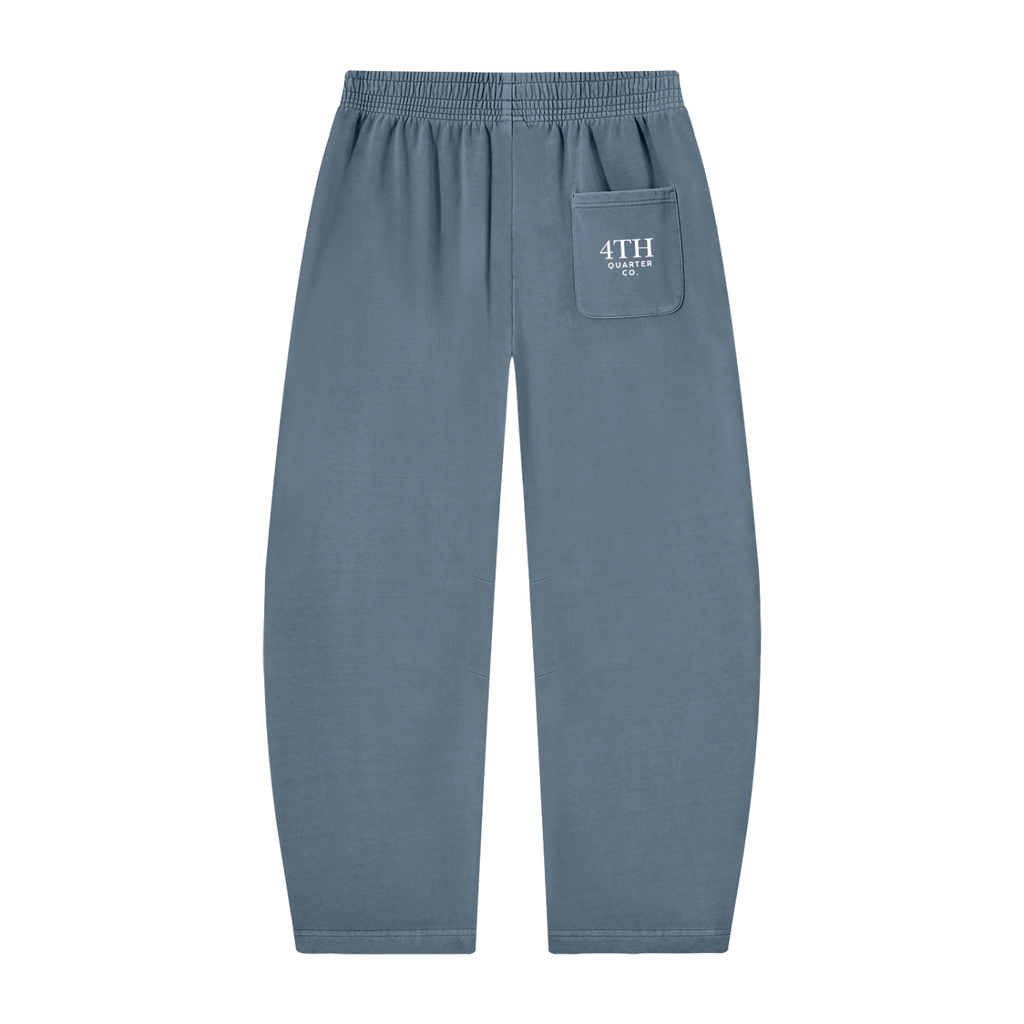 Unisex Vintage Washed Barrel Leg Sweatpants