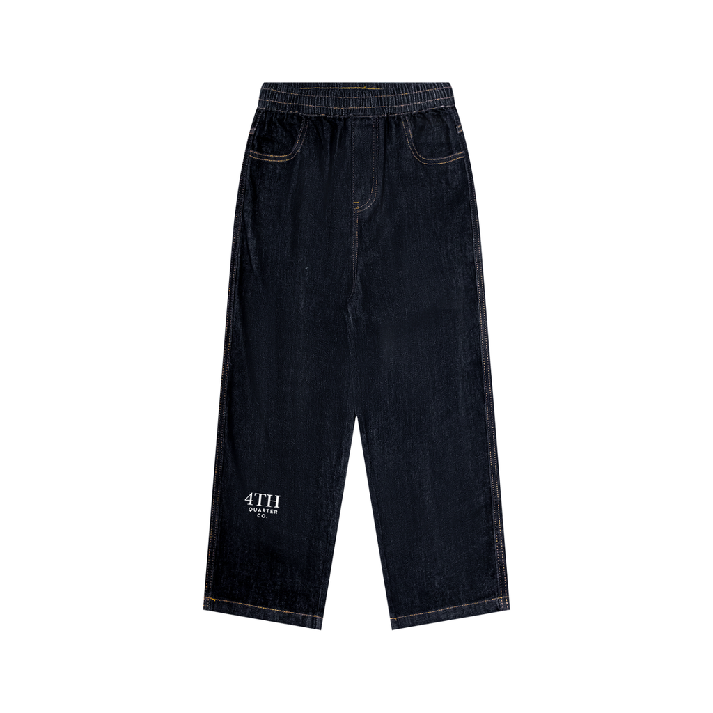 Kid’s Straight Leg Elastic Waist Jeans
