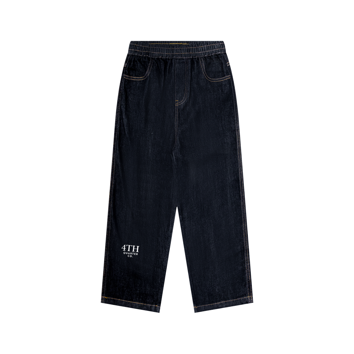 Kid’s Straight Leg Elastic Waist Jeans
