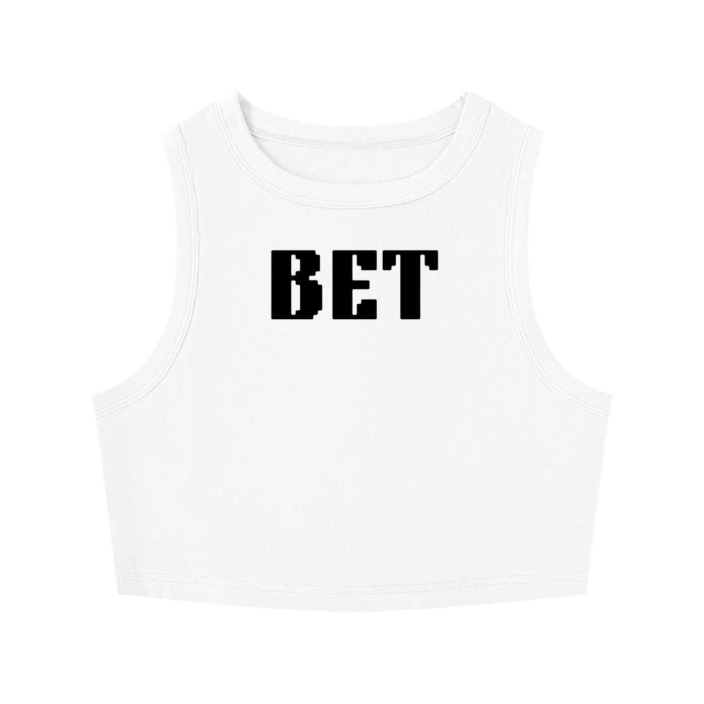 Women's Tight Crewneck Crop Tank Top
