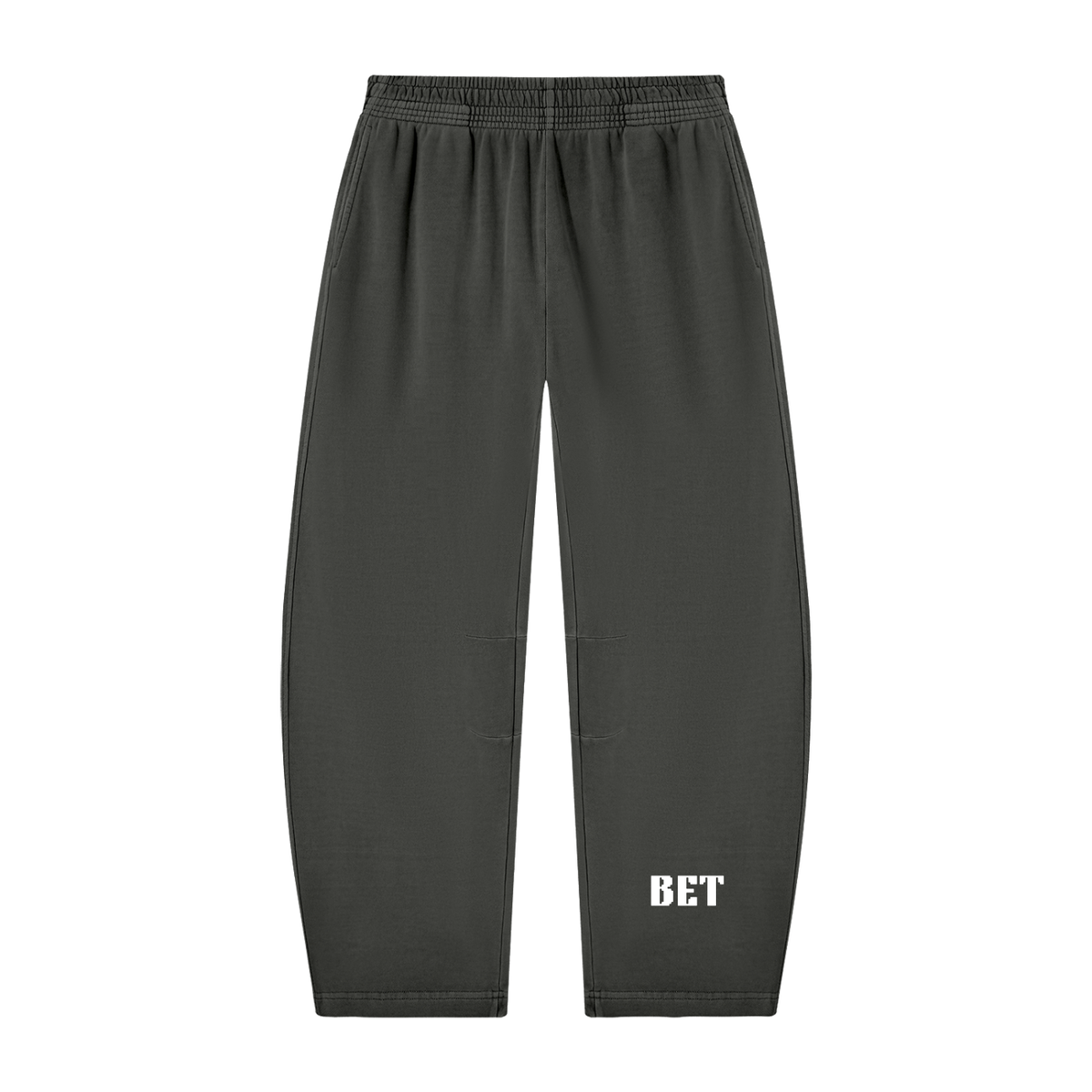 Unisex Vintage Washed Barrel Leg Sweatpants