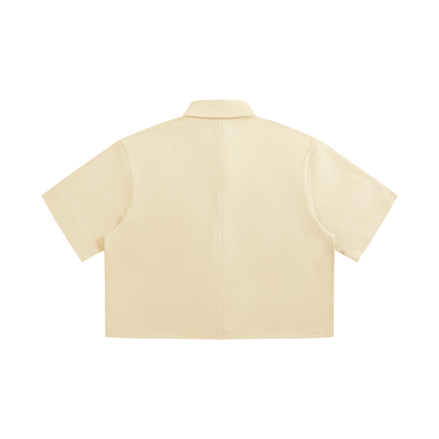Women’s Button-Up Crop Short Sleeve Shirt