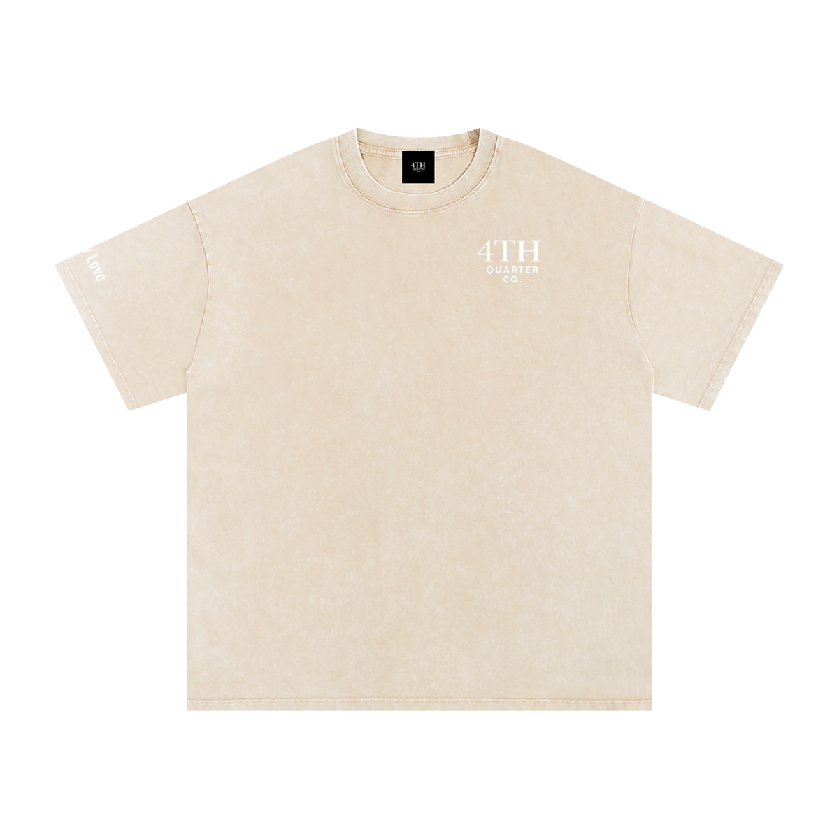 Tuscaloosa On the Map - Snow Washed Oversized Cotton T-Shirt