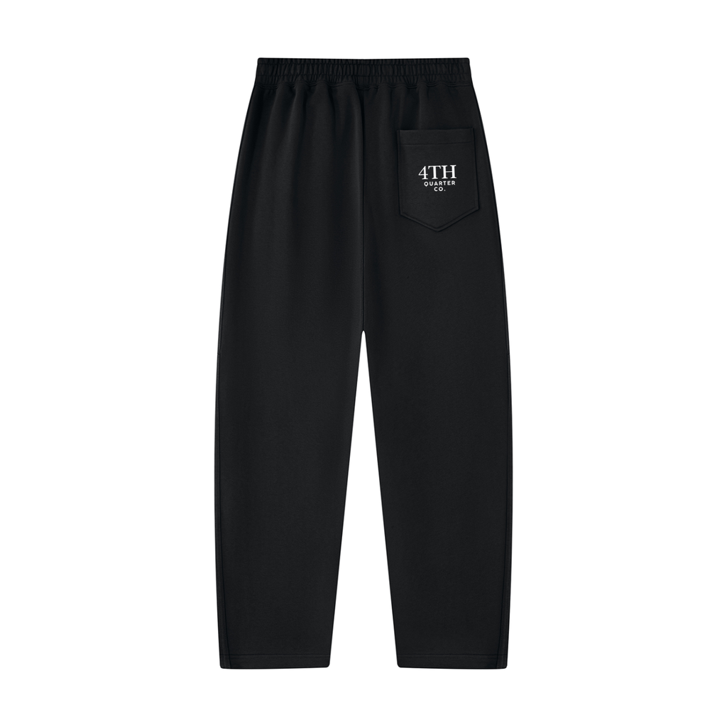 Unisex Tapered Straight Hem Sweatpants
