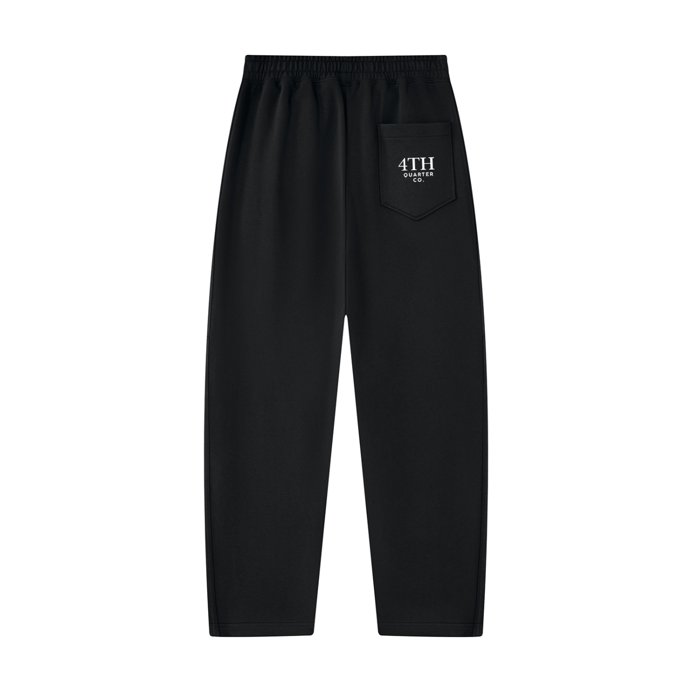 Unisex Tapered Straight Hem Sweatpants