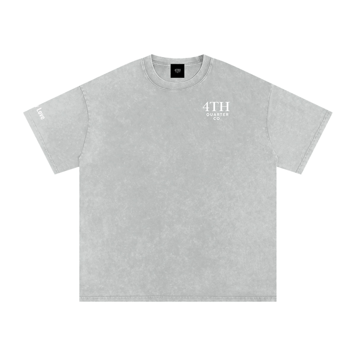 Tuscaloosa On the Map - Snow Washed Oversized Cotton T-Shirt
