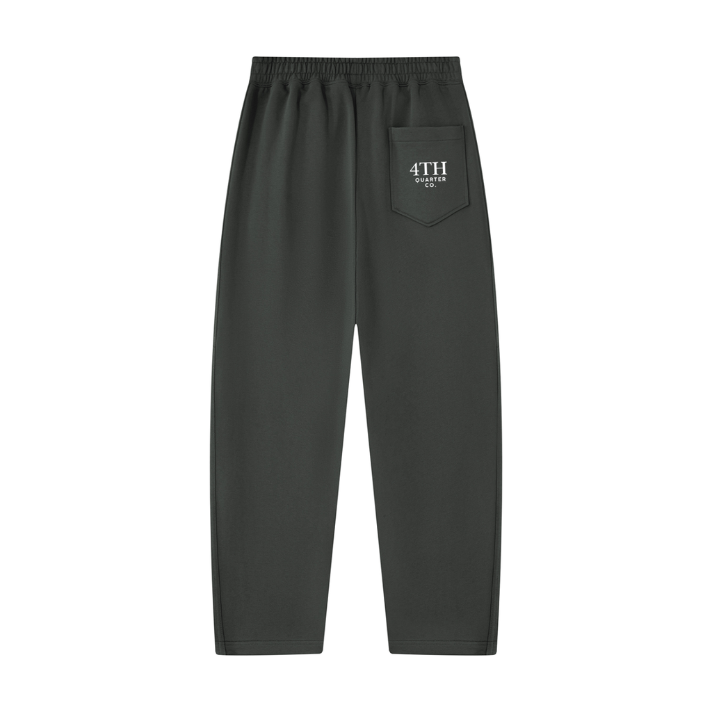 Unisex Tapered Straight Hem Sweatpants