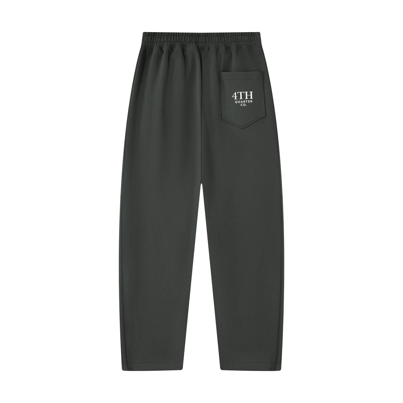 Unisex Tapered Straight Hem Sweatpants